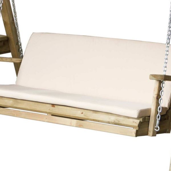 Image of Miami 3 Seater Swing Seat and Pad Package Stone