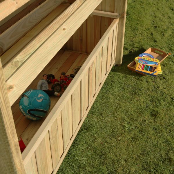 Image of Hampshire Arbour with Storage Box