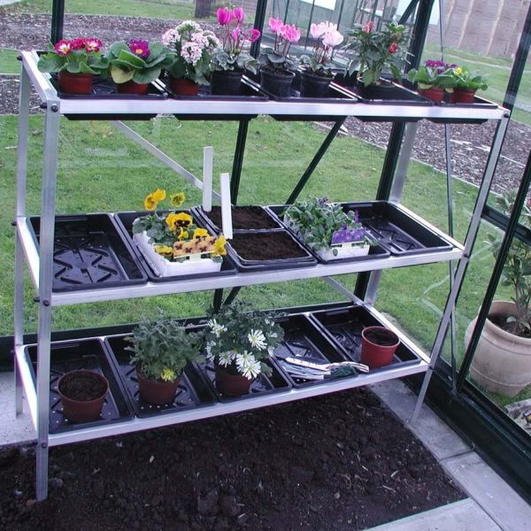 Image of Halls 3 Tier Seed Tray Frame