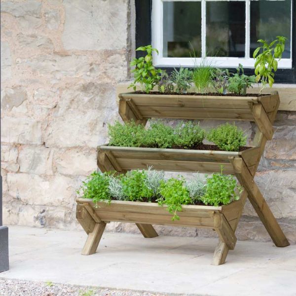Image of Stepped Herb Planter