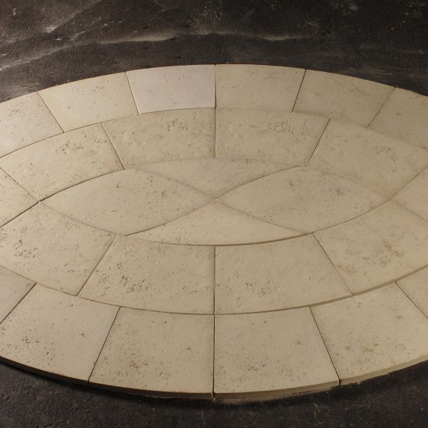 Image of Baroque Oval Kit Limestone 3.2m