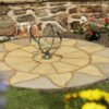 Stratford Sun Circles - Aurora Circle 1.8m Patio Kit - Image 2
