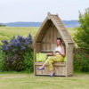 Cheltenham Arbour and Pad Package - Green