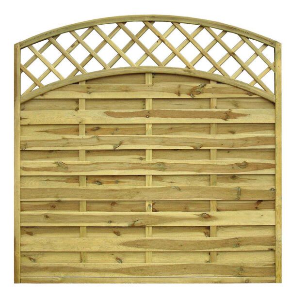 San Remo Bow Top Panel with Trellis
