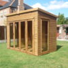 Pent Summerhouse with Folding Doors