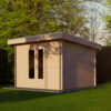 Woodpro Pent roof line