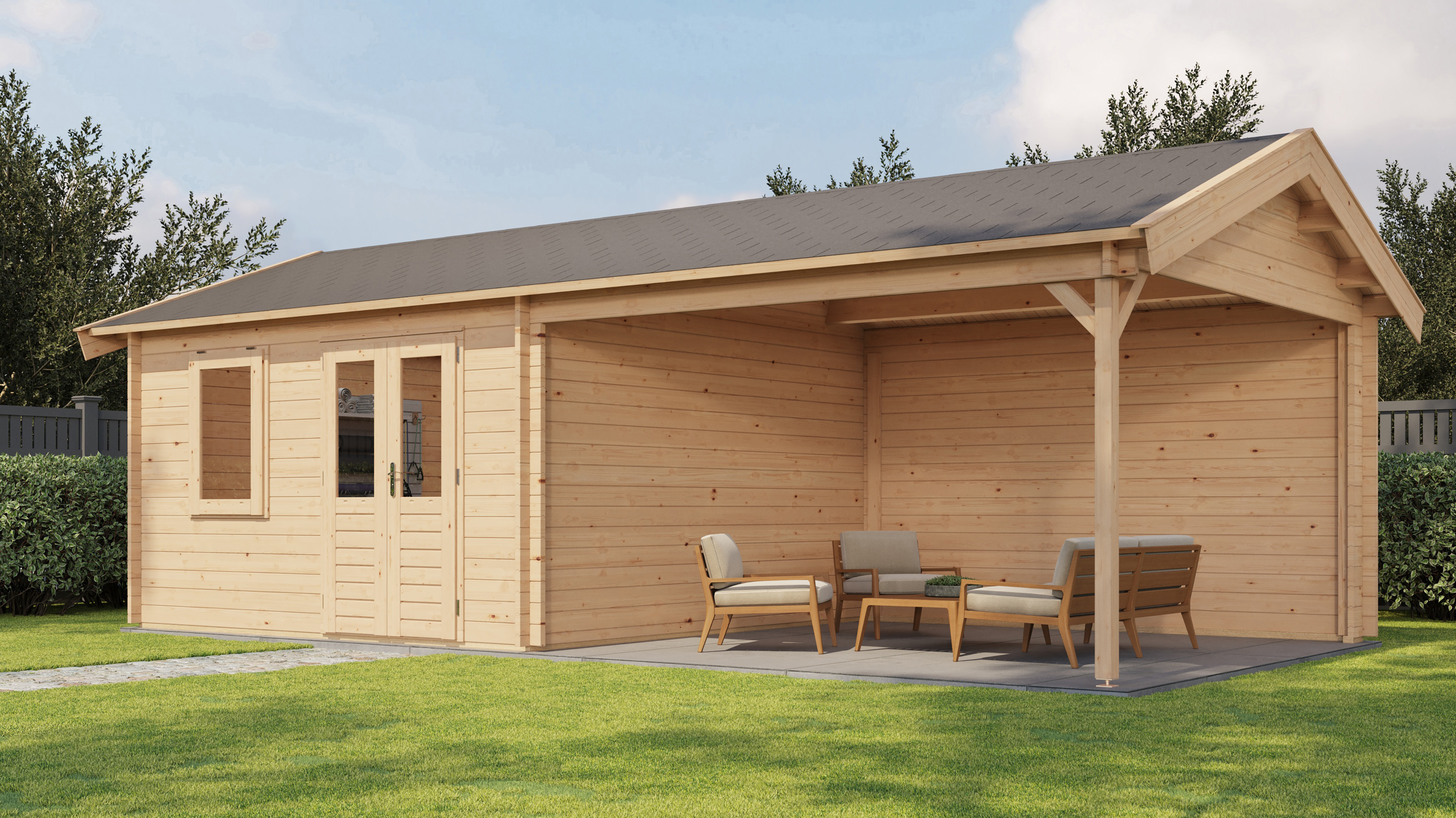 Lugarde Select Log Cabins- MERSEY